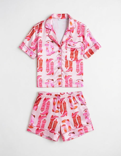 Botas Texanas - Camisa y short